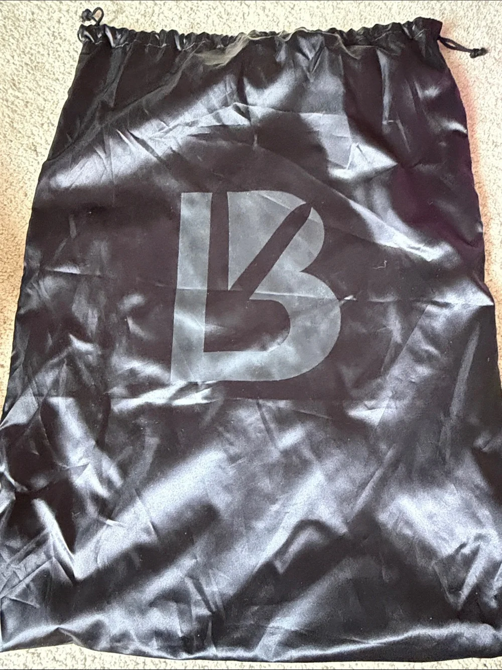 BuffBunny Black Nylon Backpack with Silver Hardware